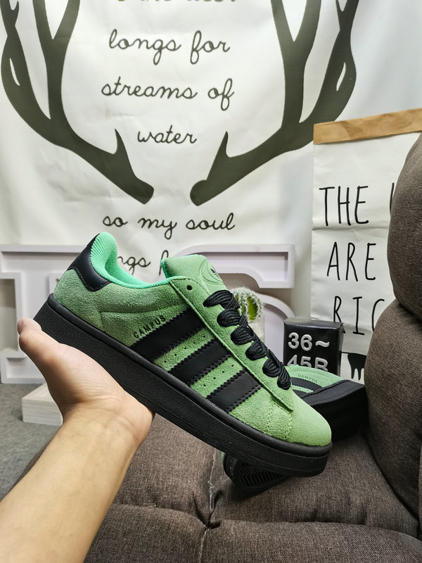 00s black Adidas Campus Green Suede – Adidas Campus 00s Green Suede