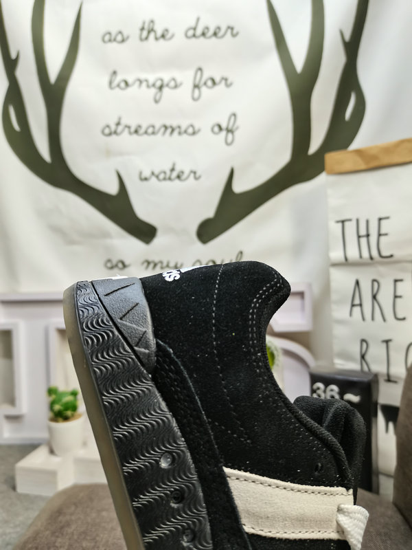 Adidas Black Suede Platform Sneakers – Women’s Retro
