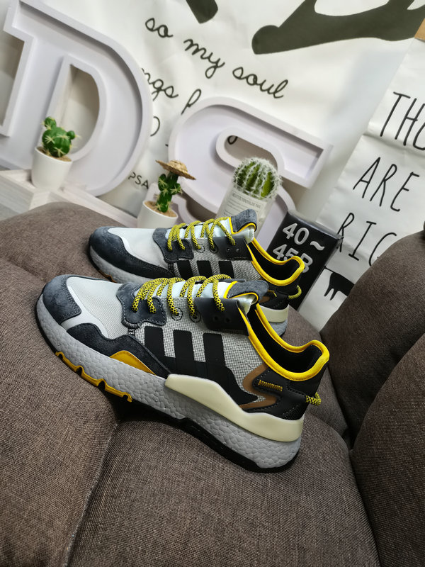 Adidas Day Jogger Grey Yellow – Retro Running Shoes