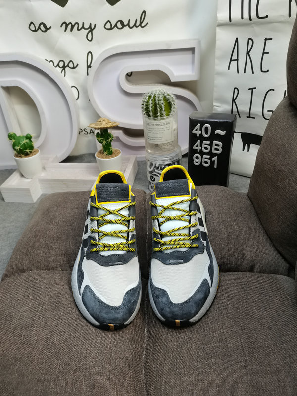 Adidas Day Jogger Grey Yellow – Retro Running Shoes