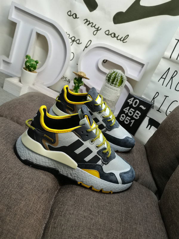 Adidas Day Jogger Grey Yellow – Retro Running Shoes