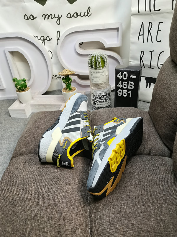 Adidas Day Jogger Grey Yellow – Retro Running Shoes