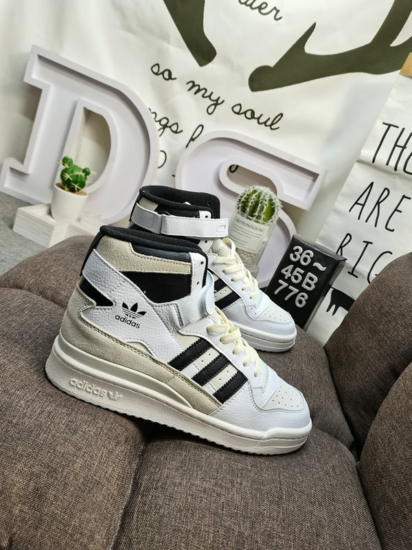 Adidas Forum 84 High – White Black Accent Sneakers