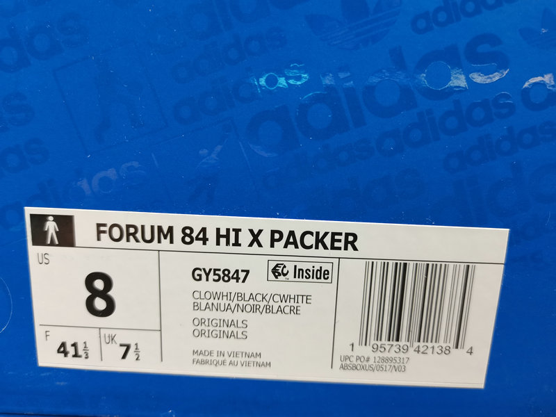 Adidas Forum 84 High – White Black Accent Sneakers