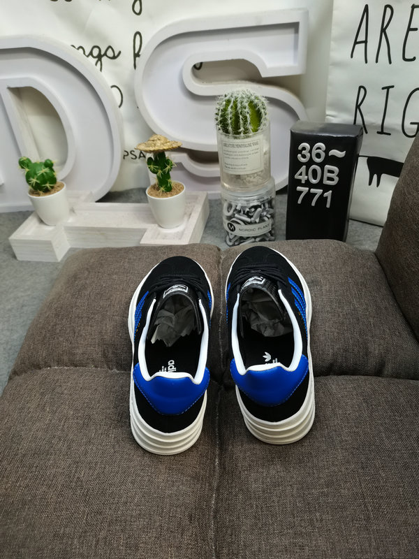 Adidas Gazelle Bold Black Blue – Platform Sneakers