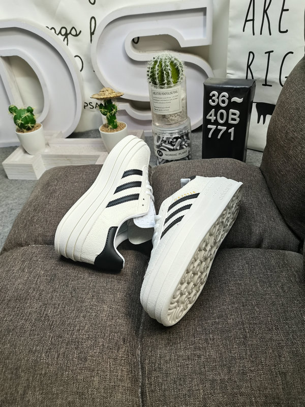 Adidas Gazelle Bold Cream White – Platform Sneakers