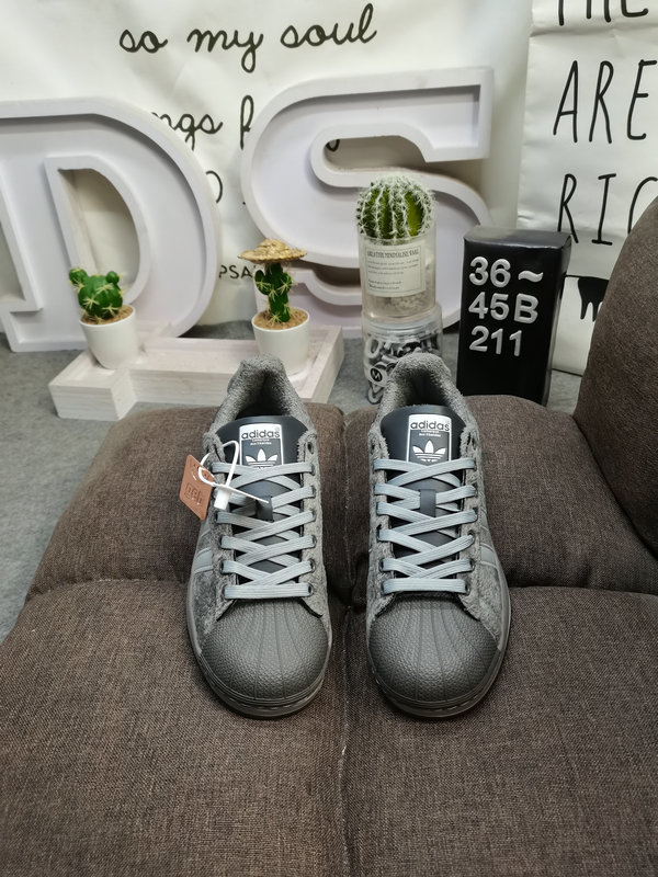 Adidas Gray Furry Bunny – Adidas Superstar Gray Furry – Limited