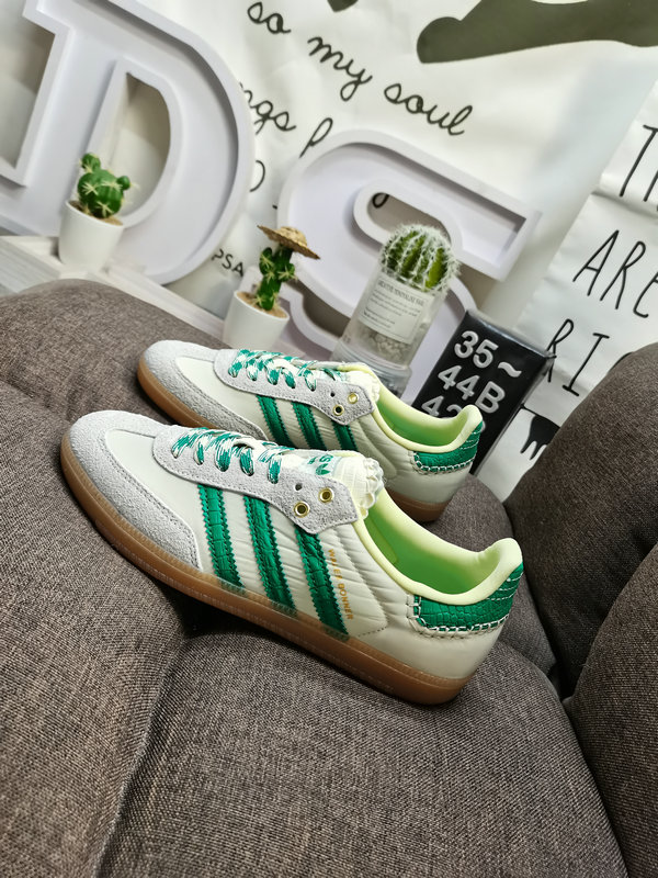 Adidas Samba Cream Green wales – Adidas Samba Wales Bonner Cream Green