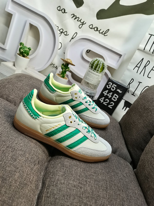 Adidas Samba Cream Green wales – Adidas Samba Wales Bonner Cream Green