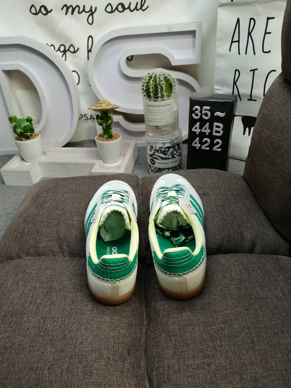 Adidas Samba Cream Green wales – Adidas Samba Wales Bonner Cream Green