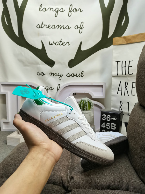 Adidas Samba Kith Classics White Green – Limited Edition