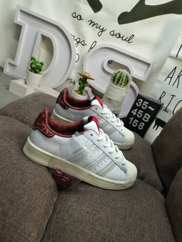 Adidas Superstar White Red Camo – Iconic Sneaker