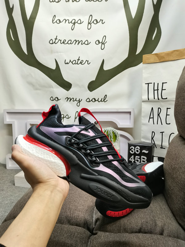 Adidas Twinstrike Black Red – Futuristic Running Shoes