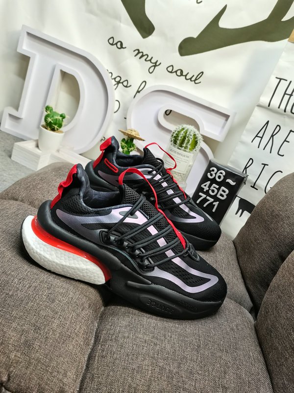 Adidas Twinstrike Black Red – Futuristic Running Shoes