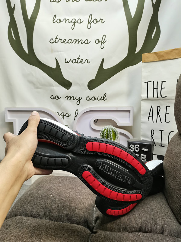 Adidas Twinstrike Black Red – Futuristic Running Shoes