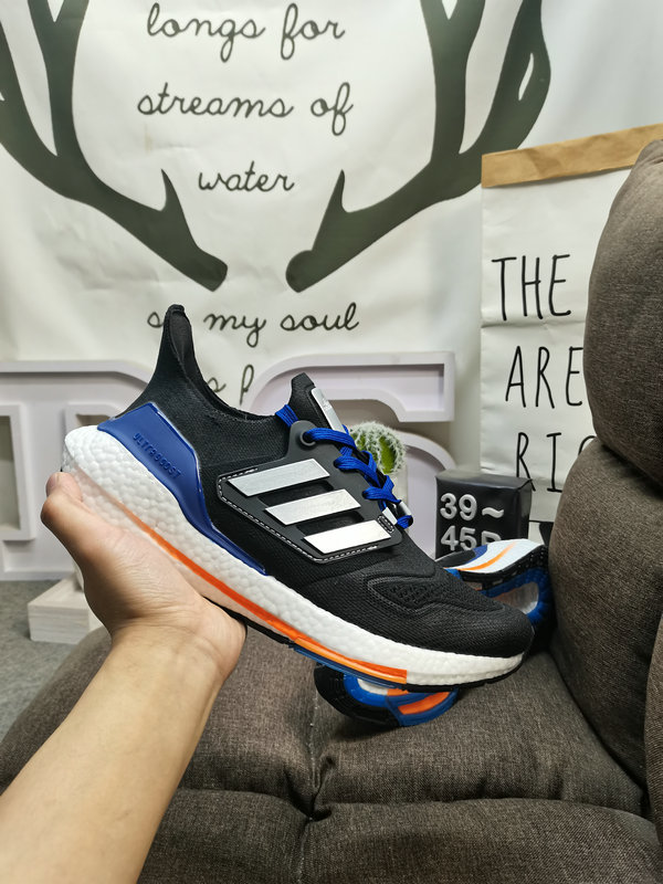 Adidas Ultraboost 22 Black Blue – Running Shoes