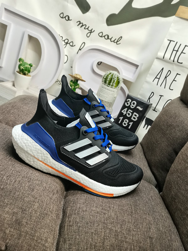 Adidas Ultraboost 22 Black Blue – Running Shoes