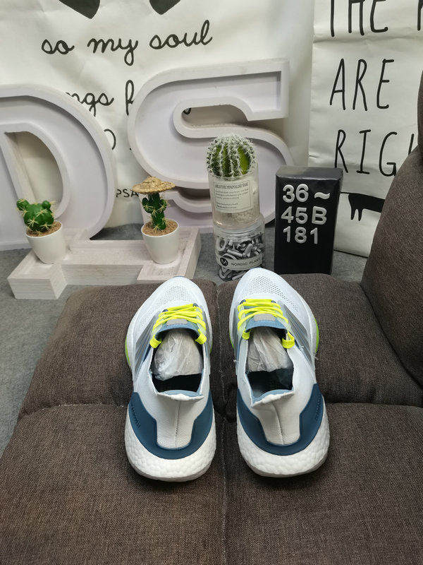 Adidas Ultraboost 22 White Blue – Performance Running Shoes